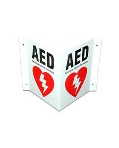 DAC-230-defibtech-3-way-aed-wall-sign