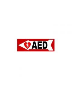 DAC-232-aed-sign-left-arrow
