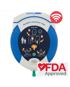 HeartSine Samaritan PAD 350P Connected AED with HeartSine Gateway